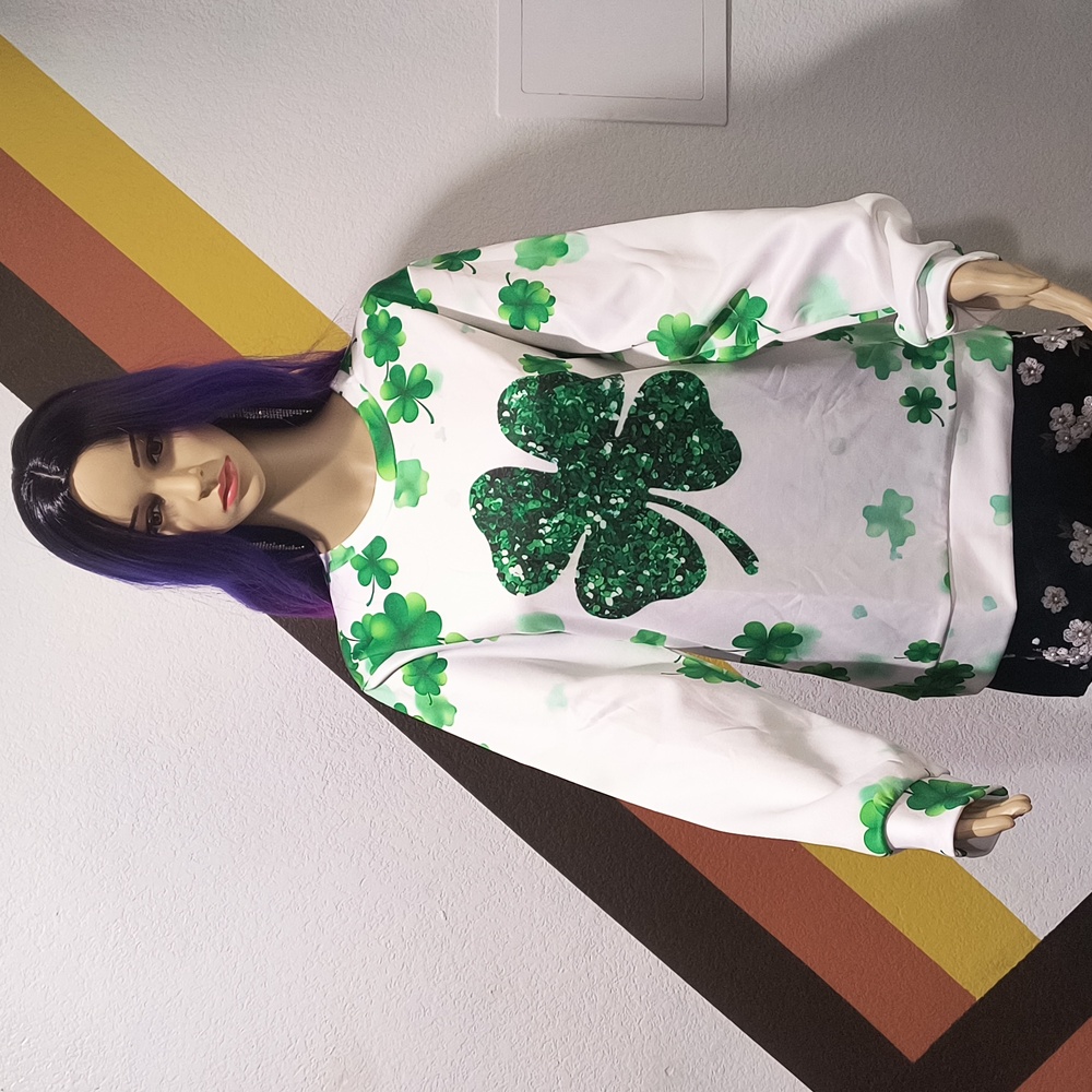 SCSTRADE Women's Sweatshirt Oversized Sweatshirt Graphic Pullover.